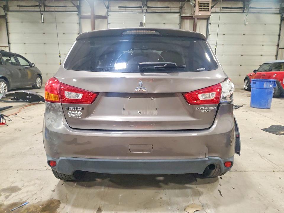 2017 Mitsubishi Outlander VIN JA4AR3AU8HZ067699 COPART salvage auction — HAIL, PA - CERTIFICATE OF SALVAGE, sold $625 on 2026-07-28 (photo 6)