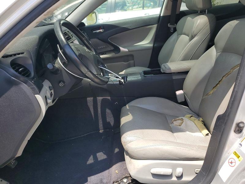 2008 Lexus Is 350 VIN JTHBE262X85020736 COPART salvage auction — FRONT END, GA - CERTIFICATE OF TITLE, sold $425 on 2026-07-13 (photo 7)