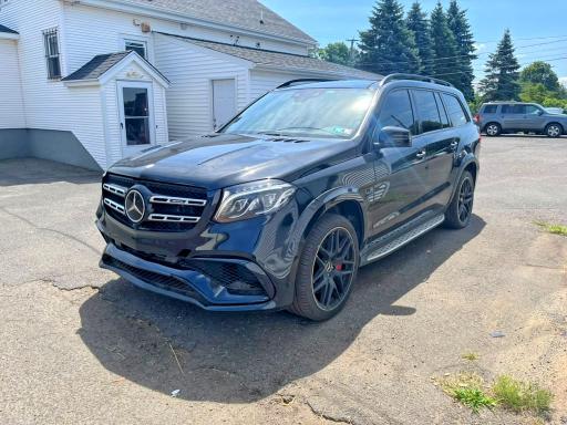 2017 Mercedes-benz Gls-klasse amg VIN 4JGDF7FEXHA781283 COPART salvage auction — MINOR DENT/SCRATCHES, Mt - Dealer Only Clean Title (P), sold $17,700 on 2026-07-27 (photo 1)