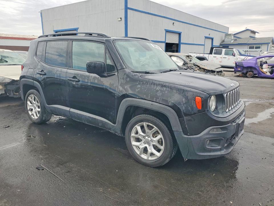 2017 Jeep Renegade VIN ZACCJABB9HPE61721 COPART salvage auction — MINOR DENT/SCRATCHES, Nv - Certificate Of Title, sold $1,650 on 2026-08-18 (photo 4)