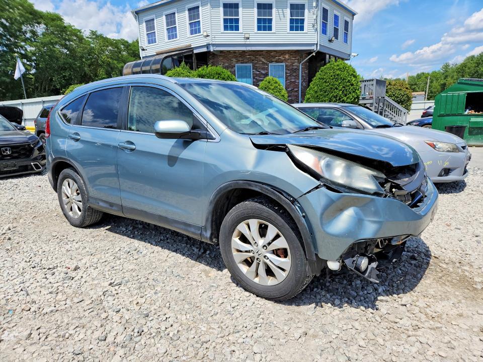 2012 Honda Cr-v VIN JHLRM4H75CC020092 COPART salvage auction — FRONT END, Salvage Title, sold $125 on 2026-07-22 (photo 4)