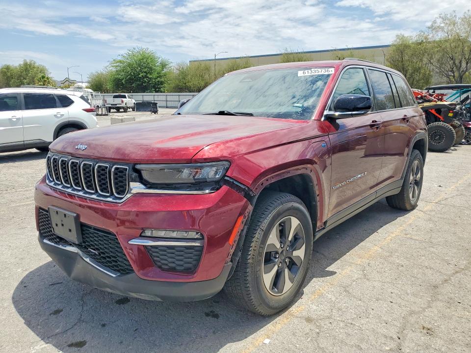 2024 Jeep Grand cherokee VIN 1C4RJYB68RC182109 COPART salvage auction — FRONT END, Co - Certificate Of Title (P), sold $16,700 on 2026-07-30 (photo 1)