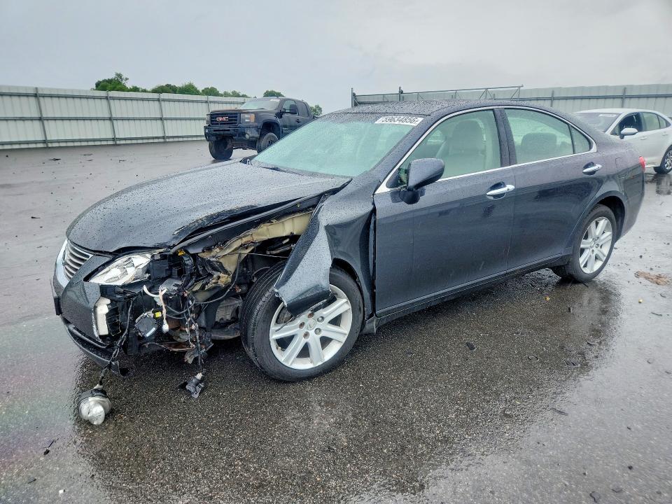 2008 Lexus Es 350 VIN JTHBJ46GX82257831 COPART salvage auction — FRONT END, MA - CERT OF TITLE-RECONSTRCTD COLL, sold $800 on 2026-07-15 (photo 1)