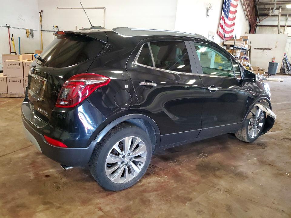 2017 Buick Encore VIN KL4CJFSB4HB003313 COPART salvage auction — FRONT END, Mi - Certificate Of Title, sold $350 on 2026-07-31 (photo 3)