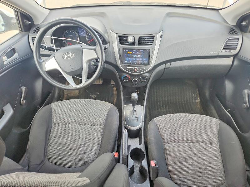 2012 Hyundai Accent VIN KMHCT5AE1CU014624 COPART salvage auction — SIDE, Ab - Bos - Salvage, sold $825 on 2026-07-16 (photo 8)