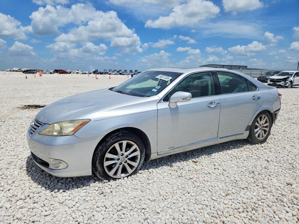 2011 Lexus Es 350 VIN JTHBK1EG9B2417590 COPART salvage auction — SIDE, TX - SALVAGE VEHICLE TITLE (P), sold $925 on 2026-07-23 (photo 1)