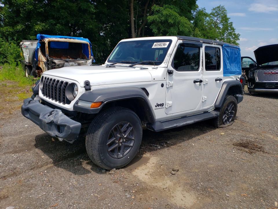 2024 Jeep Wrangler / VIN 1C4PJXKN5RW237039 COPART salvage auction — REAR END, Salvage Title, sold $13,300 on 2026-07-30 (photo 1)