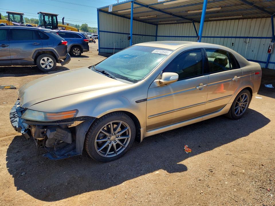 2007 Acura Tl VIN 19UUA66287A036650 COPART salvage auction — FRONT END, Co - Salvage Title, sold $325 on 2026-08-03 (photo 1)