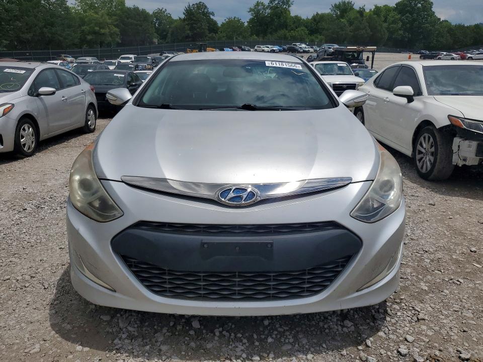 2012 Hyundai Sonata hybrid VIN KMHEC4A46CA024335 COPART salvage auction — REAR END, FL - CERTIFICATE OF TITLE, sold $700 on 2026-07-28 (photo 5)