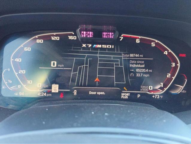 2022 BMW X7 VIN 5UXCX6C02N9K13685 COPART salvage auction — NORMAL WEAR, FL - CERTIFICATE OF TITLE (P), sold $27,500 on 2026-07-28 (photo 8)