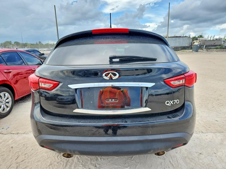 2017 Infiniti VIN JN8CS1MU7HM142283 COPART salvage auction — FRONT END, Fl - Cert Of Title Slvg Rebuildable, sold $2,300 on 2026-07-09 (photo 6)
