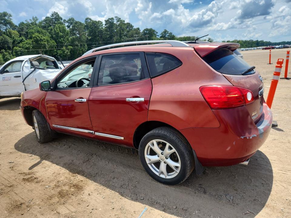 2011 Nissan Rogue VIN JN8AS5MT7BW171252 COPART salvage auction — FRONT END, La - Cert Of Title-Salvage, sold $500 on 2026-07-17 (photo 2)