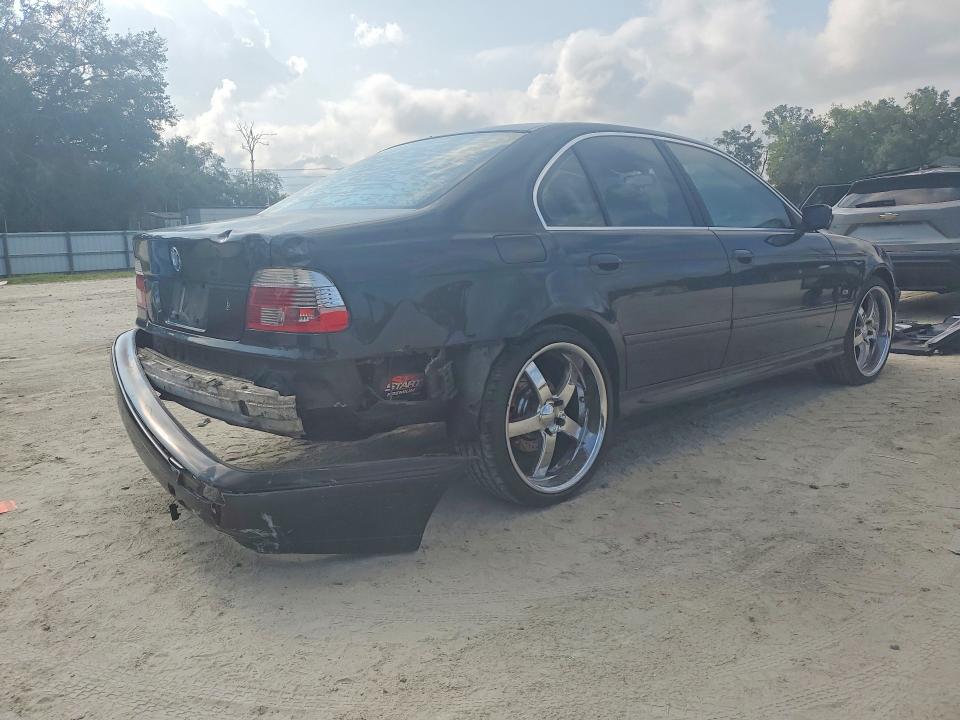 2002 BMW 5 series VIN WBADT43402GY41628 COPART salvage auction — REAR END, Fl - Cert Of Title Slvg Rebuildable, sold $375 on 2026-08-11 (photo 3)
