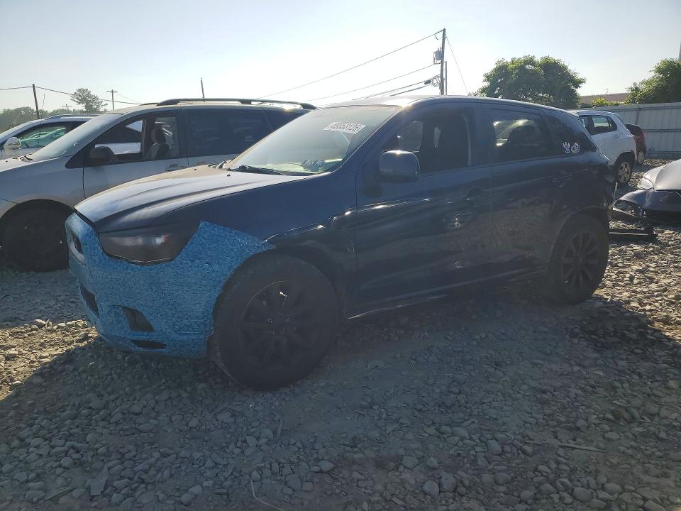 2011 Mitsubishi Outlander sport VIN JA4AR4AU8BZ009573 COPART salvage auction — REAR END, Pa - Certificate Of Salvage, sold $625 on 2026-07-13 (photo 1)