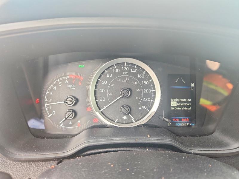 2020 Toyota Corolla VIN 5YFBPRBE7LP116355 COPART salvage auction — FRONT END, ON - PERMIT NO BRAND - UNFIT, sold $5,500 on 2026-07-21 (photo 9)