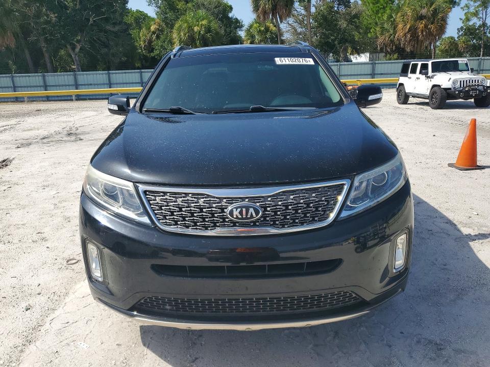 2014 Kia Sorento VIN 5XYKW4A73EG517966 COPART salvage auction — MINOR DENT/SCRATCHES, Fl - Certificate Of Title (P), sold $1,550 on 2026-07-30 (photo 5)