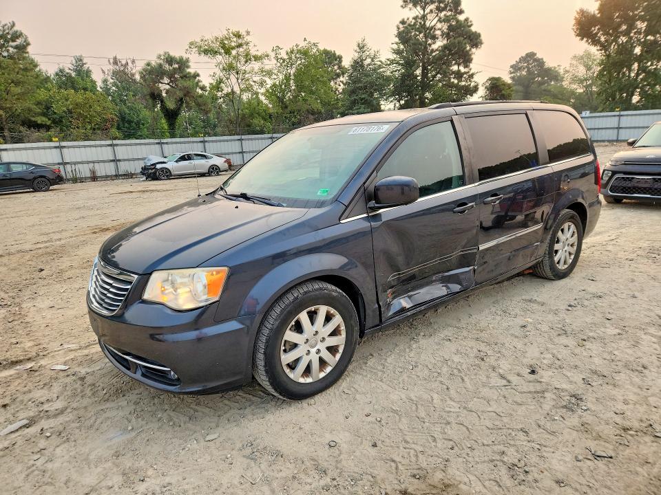 2013 Chrysler Town & country VIN 2C4RC1BG0DR674238 COPART salvage auction — SIDE, VA - CERT OF TITLE - SALVAGE, sold $300 on 2026-07-28 (photo 1)