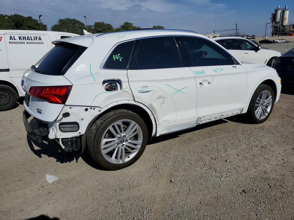 2018 Audi Q5 VIN WA1CNAFY3J2124538 COPART salvage auction — SIDE, Ca - Salvage Certificate, sold $4,900 on 2026-07-24 (photo 3)