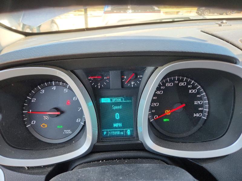 2015 Chevrolet Equinox VIN 2GNFLGEK6F6217726 COPART salvage auction — MECHANICAL, Nm - Certificate Of Title, sold $900 on 2026-07-09 (photo 9)
