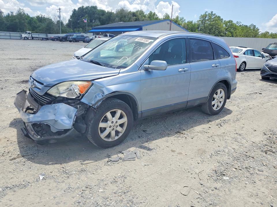 2007 Honda Cr-v VIN JHLRE48797C008188 COPART salvage auction — ALL OVER, FL - CERT OF TITLE SLVG REBUILDABLE, sold $2,800 on 2026-07-31 (photo 1)
