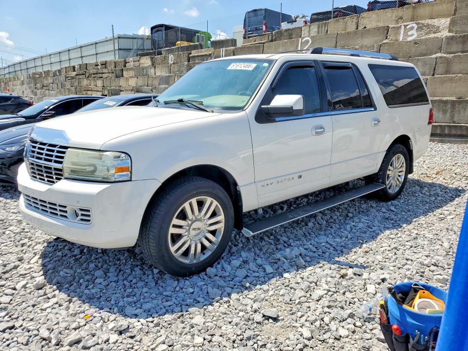 2014 Lincoln Navigator VIN 5LMJJ3H50EEL08985 COPART salvage auction — MECHANICAL, Oh - Cert Of Title-Rebuilt Salvage, sold $500 on 2026-07-31 (photo 1)