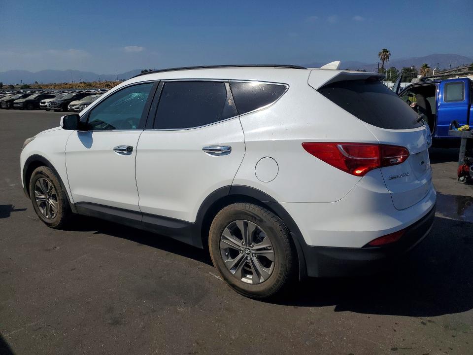 2014 Hyundai Santa fe VIN 5XYZU3LB0EG173805 COPART salvage auction — VANDALISM, Ca - Salvage Certificate, sold $1,850 on 2026-07-13 (photo 2)