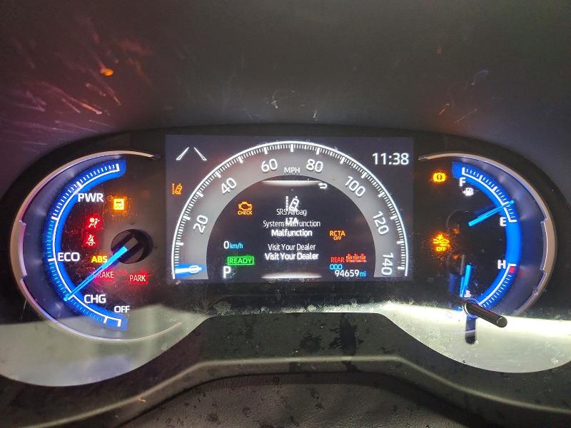 2024 Toyota Rav4 hybrid VIN 4T3RWRFVXRU149750 COPART salvage auction — FRONT END, LA - CERTIFICATE OF TITLE, sold $9,400 on 2026-07-28 (photo 9)