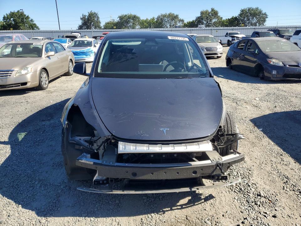 2023 Tesla Model y VIN 7SAYGDEE8PF966878 COPART salvage auction — FRONT END, Salvage Title, sold $13,300 on 2026-07-14 (photo 5)