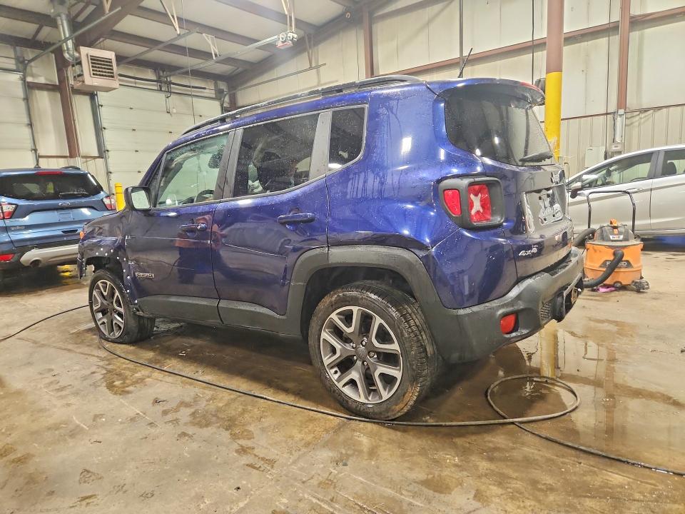 2017 Jeep Renegade VIN ZACCJBBB8HPF59399 COPART salvage auction — FRONT END, Pa - Cert Of Salv-R=Reconstructed, sold $675 on 2026-08-14 (photo 2)
