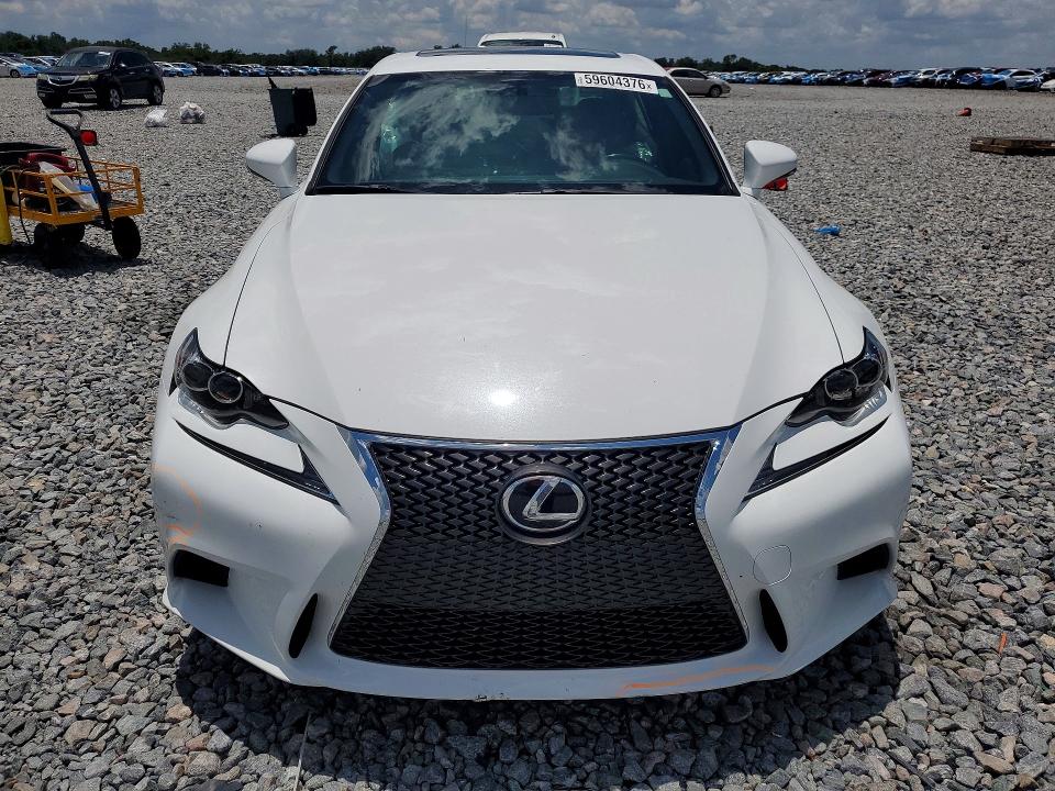 2016 Lexus Is VIN JTHBE1D23G5025353 COPART salvage auction — REAR END, Fl - Cert Of Title Slvg Rebuildable, sold $12,200 on 2026-07-14 (photo 5)