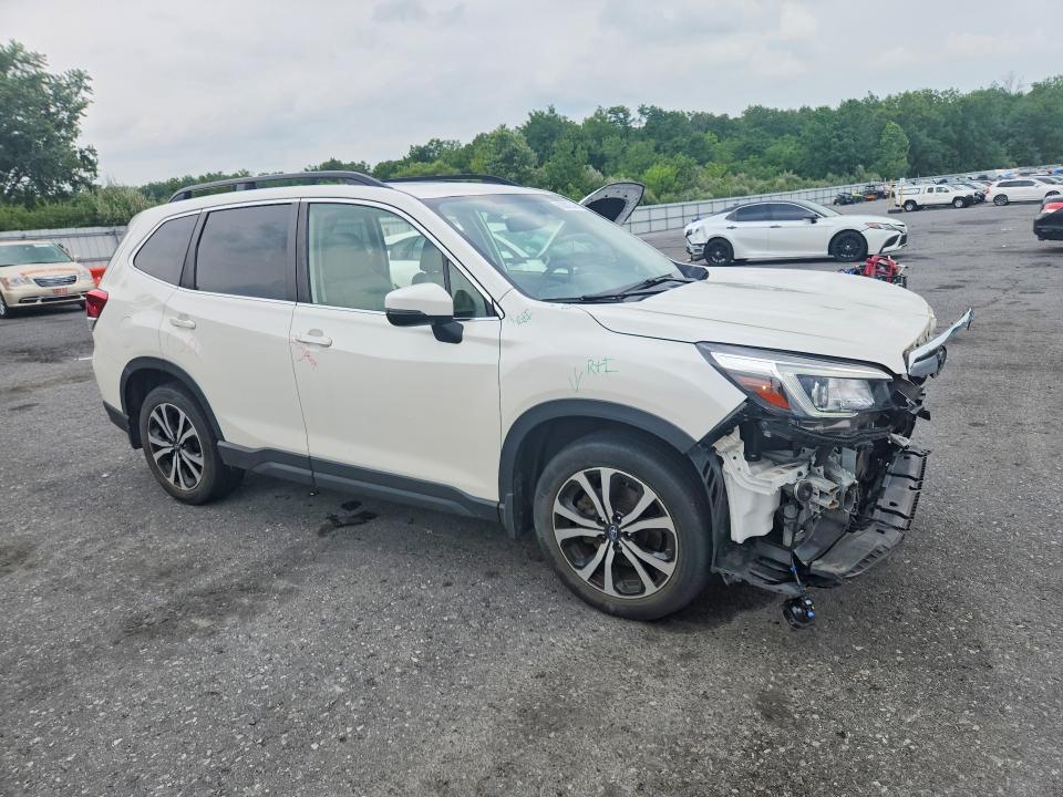 2020 Subaru Forester VIN JF2SKAUC5LH422589 COPART salvage auction — FRONT END, Pa - Certificate Of Salvage, sold $2,500 on 2026-07-28 (photo 4)