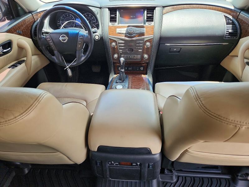2017 Nissan Armada VIN JN8AY2NF6H9300322 COPART salvage auction — NORMAL WEAR, Ok - Certificate Of Title (P), sold $4,050 on 2026-07-20 (photo 8)