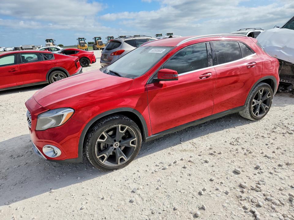 2020 Mercedes-benz Gla-klasse VIN WDCTG4EB0LU023456 COPART salvage auction — FRONT END, Tx - Salvage Vehicle Title, sold $4,750 on 2026-08-06 (photo 1)