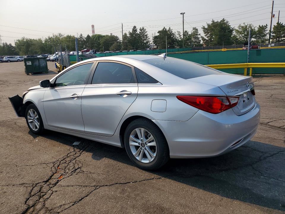 2012 Hyundai Sonata VIN 5NPEB4AC7CH376153 COPART salvage auction — FRONT END, Co - Salvage Title, sold $1,150 on 2026-08-20 (photo 2)