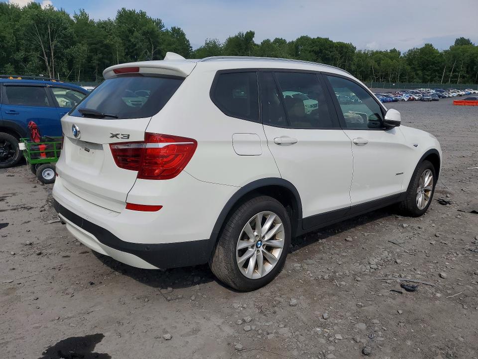 2015 BMW X3 VIN 5UXWX9C55F0D53295 COPART salvage auction — FRONT END, Pa - Certificate Of Salvage, sold $3 on 2026-07-29 (photo 3)