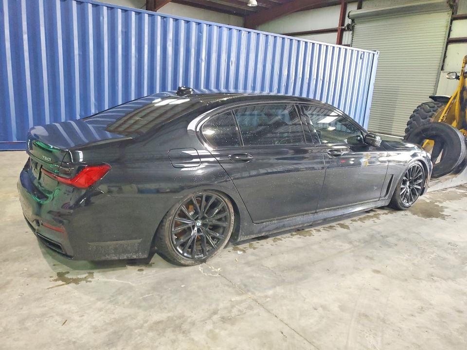 2022 BMW 7er VIN WBA7U2C02NCH74671 COPART salvage auction — WATER/FLOOD, Fl - Certificate Of Destruction, sold $16,200 on 2026-08-05 (photo 3)