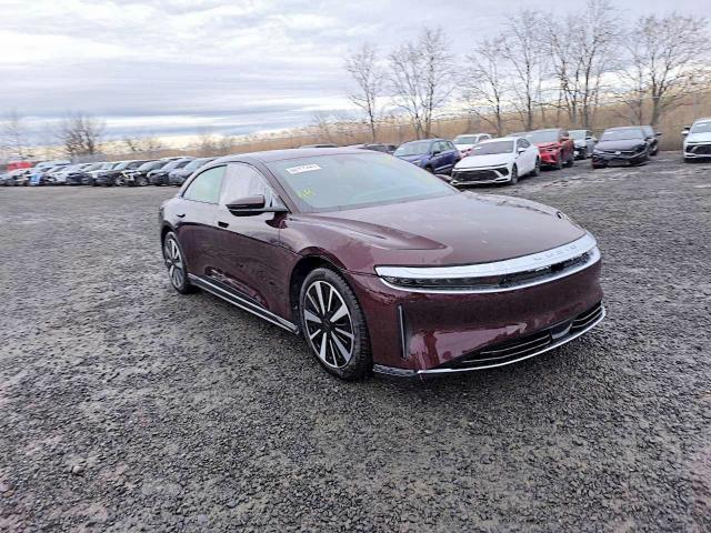 2026 Lucid Air VIN 50EA1TEA0TA037421 COPART salvage auction — SIDE, Nj - Cert Of Title-Salvage, sold $20,900 on 2026-08-07 (photo 3)