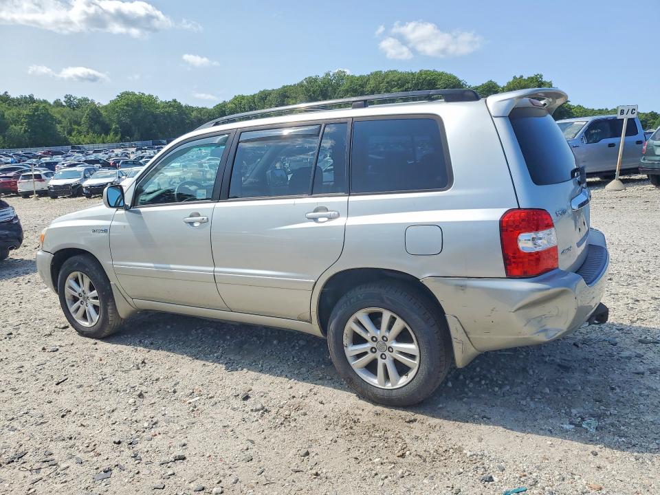 2007 Toyota Highlander hybrid VIN JTEEW21A370042711 COPART salvage auction — REAR END, Ma - Certificate Of Title, sold $200 on 2026-07-29 (photo 2)