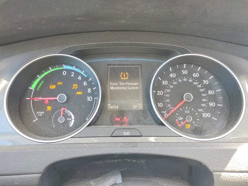 2016 Volkswagen Golf VIN WVWKP7AUXGW915783 COPART salvage auction — MECHANICAL, Salvage Title, sold $2,900 on 2026-08-05 (photo 9)