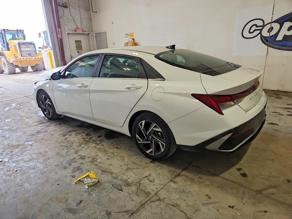 2025 Hyundai Elantra VIN KMHLP4DG1SU033085 COPART salvage auction — FRONT END, Ne - Certificate Of Title (P), sold $11,700 on 2026-07-27 (photo 2)