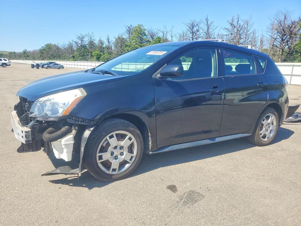 2009 Pontiac Vibe VIN 5Y2SM67029Z423807 COPART salvage auction — FRONT END, Ny - Mv-907A Salvage Certificate, sold $400 on 2026-07-29 (photo 1)