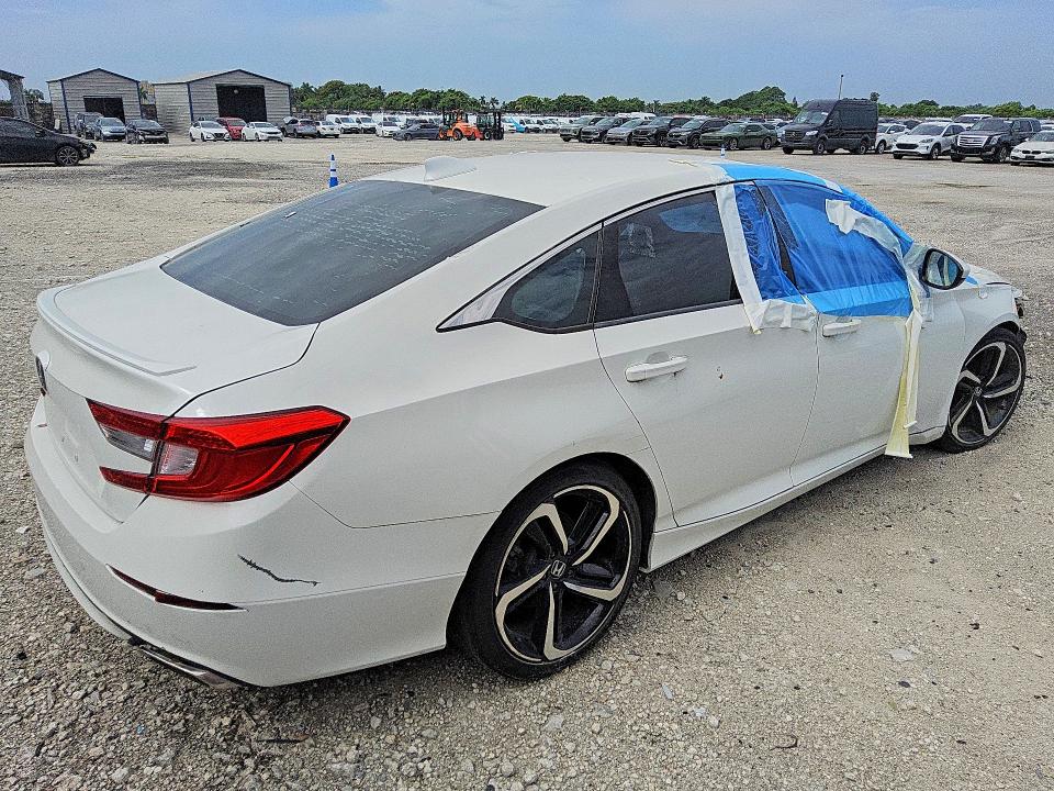 2019 Honda Accord VIN 1HGCV1F36KA060966 COPART salvage auction — FRONT END, Fl - Cert Of Ttl-Rebuilt&Slvg Rbld, sold $2,350 on 2026-07-30 (photo 3)