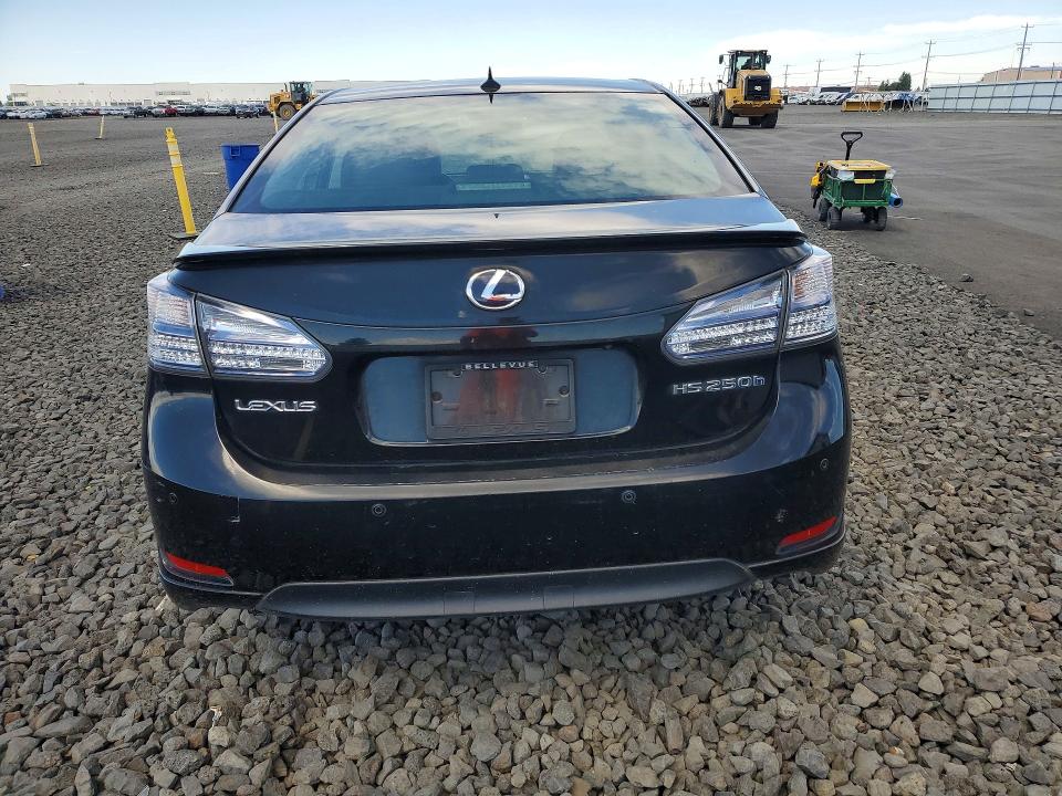 2010 Lexus Hs 250h VIN JTHBB1BA8A2007071 COPART salvage auction — FRONT END, Wa - Vehicle Cert Of Ownership-Titl, sold $1,050 on 2026-07-22 (photo 6)