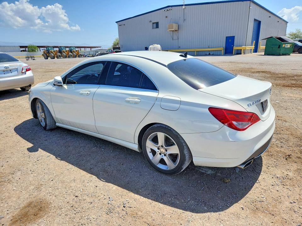 2015 Mercedes-benz VIN WDDSJ4EB6FN279950 COPART salvage auction — MECHANICAL, Az - Cert Of Title - Salvage, sold $1,650 on 2026-07-31 (photo 2)