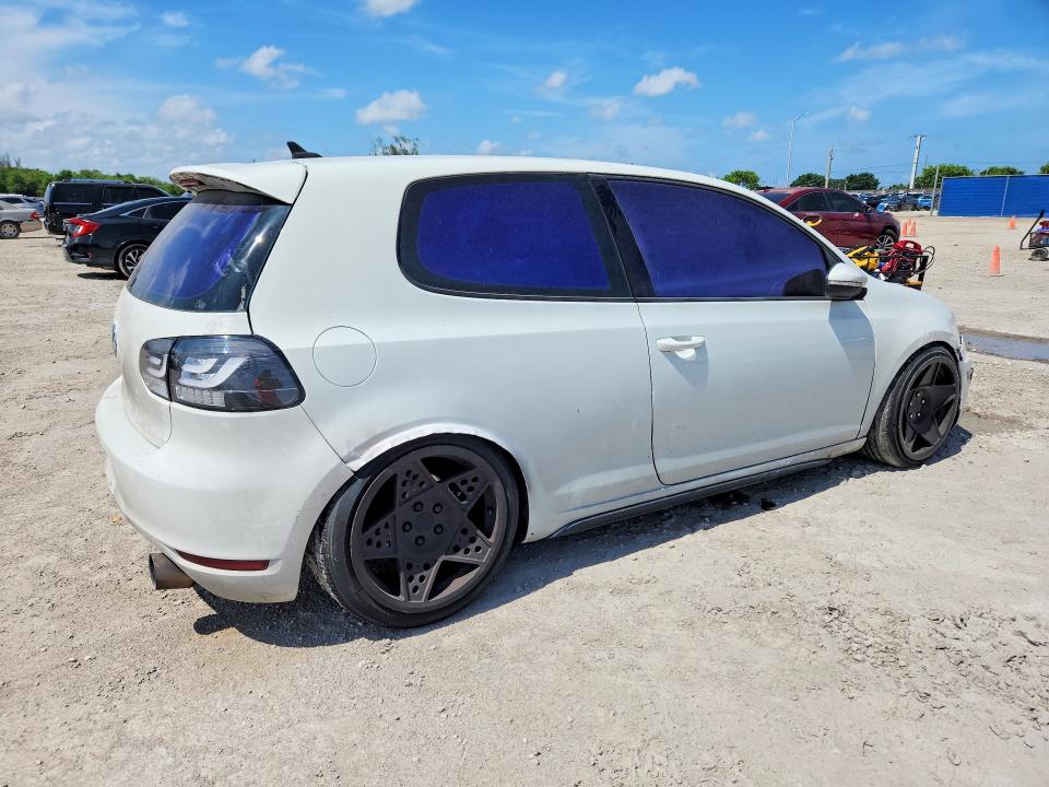 2012 Volkswagen Gti VIN WVWFD7AJ4CW333592 COPART salvage auction — FRONT END, Fl - Certificate Of Title, sold $725 on 2026-08-05 (photo 3)