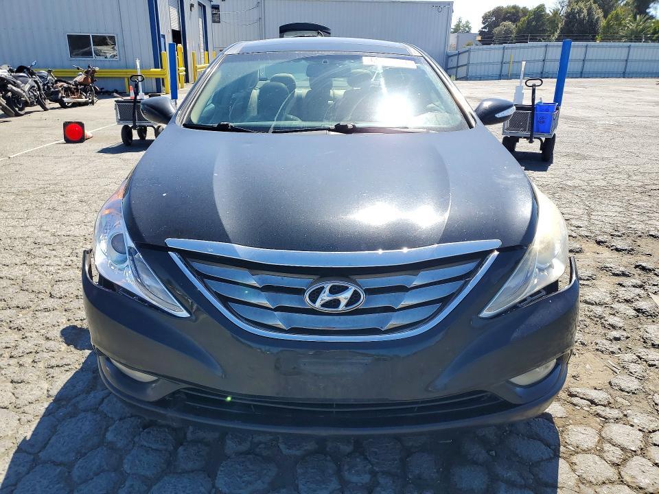 2013 Hyundai Sonata VIN 5NPEC4AB7DH805507 COPART salvage auction — FRONT END, Ca - Salvage Certificate, sold $750 on 2026-07-31 (photo 5)
