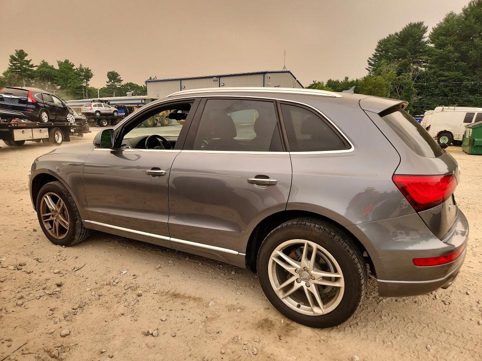 2016 Audi Q5 VIN WA1L2AFP2GA003451 COPART salvage auction — FRONT END, MA - CERT OF TITLE-RECONSTRCTD COLL, sold $3,050 on 2026-07-20 (photo 2)
