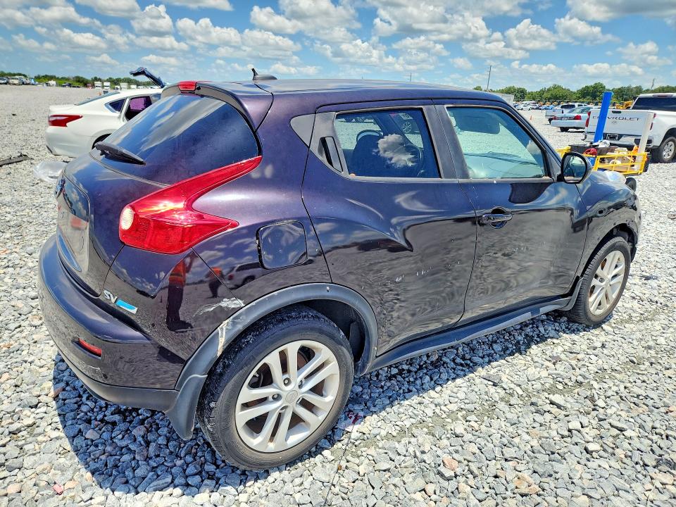 2014 Nissan Juke VIN JN8AF5MRXET352263 COPART salvage auction — MECHANICAL, Fl - Cert Of Title-Rebuilt, sold $10 on 2026-07-28 (photo 3)