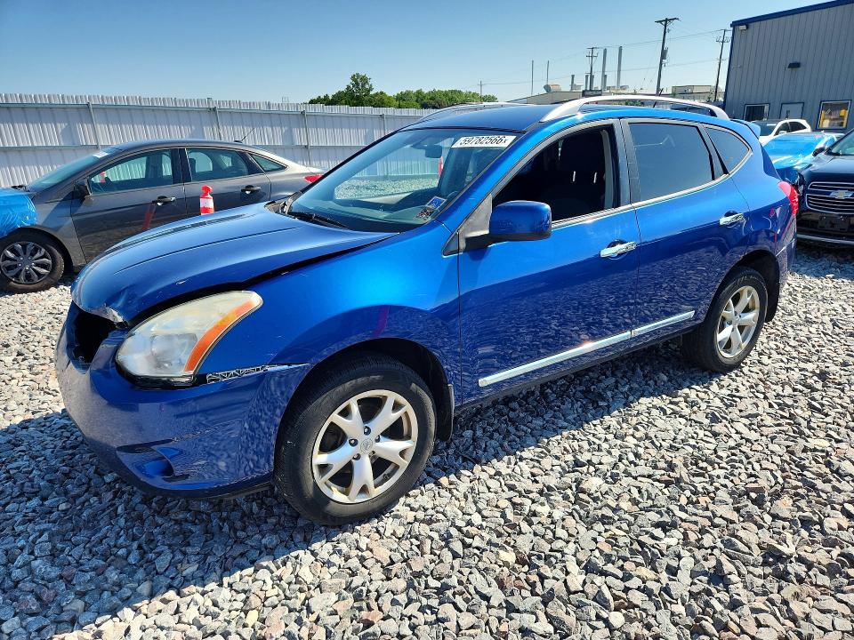 2011 Nissan Rogue sport VIN JN8AS5MV6BW288032 COPART salvage auction — FRONT END, WI - JUNKED VEHICLE BILL OF SALE, sold $250 on 2026-07-20 (photo 1)
