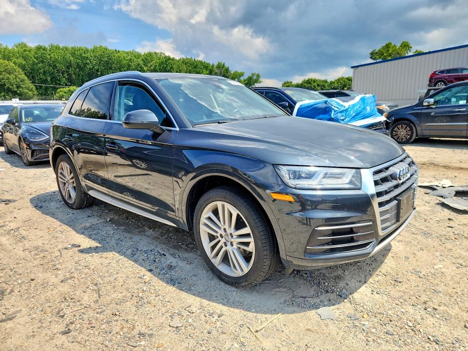 2018 Audi Q5 VIN WA1BNAFY9J2243111 COPART salvage auction — WATER/FLOOD, Va - Cert Of Title-Salvage Water, sold $125 on 2026-07-21 (photo 4)